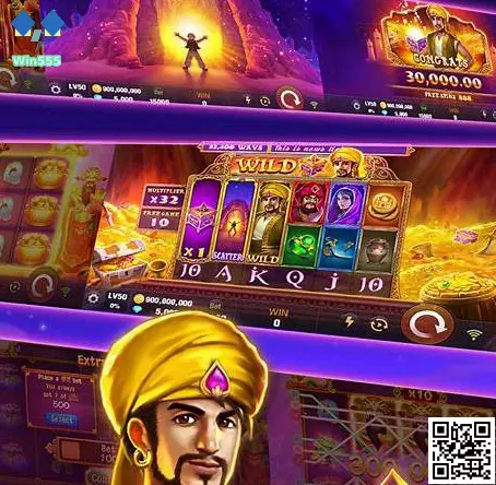 Imagem ilustrativa do jogo Ali Baba na Win555 Brasil