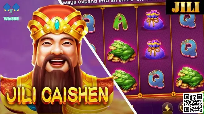 Imagem ilustrativa do jogo Jili Caishen no Win555 Brasil
