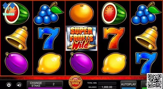 Super Fruits Slot Visual